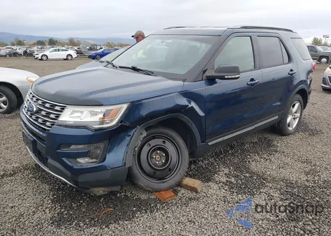 2017 Ford Explorer Xlt from USA, damaged, VIN 1FM5K8D88HGD05355